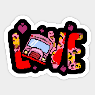 Love lovely sweetheart Sticker